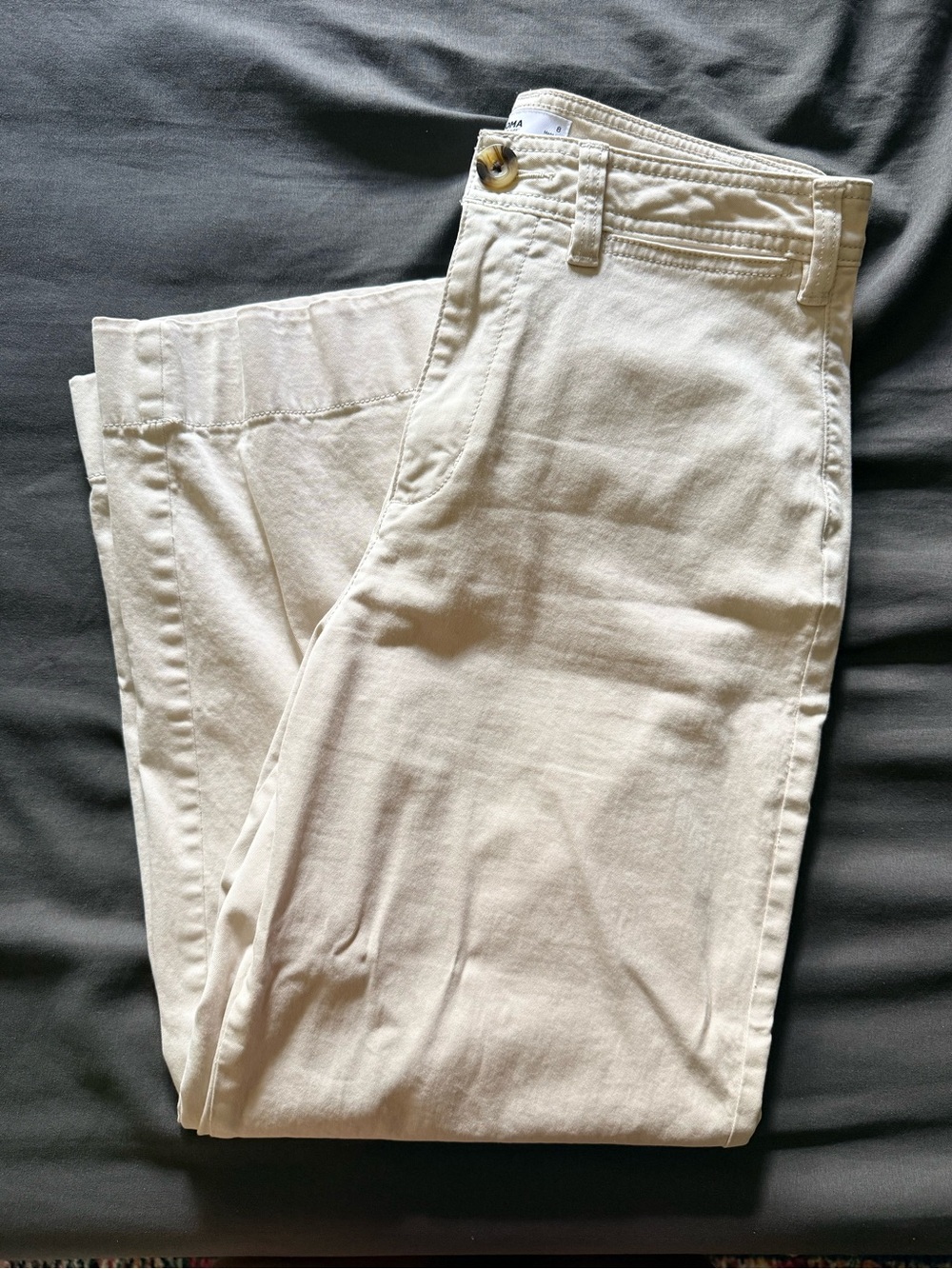 Cream Pants